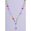 COLORFUL Phone lanyard, Phone pendant / cord length 120cm (60cm in the loop) / on neck - multicolor