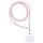 COLORFUL Phone lanyard, Phone pendant / cord length 120cm (60cm in the loop) / on neck - lite pink