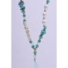 HAPPY Phone lanyard, Phone pendant / cord length 44cm (22cm in the loop) / on hand - lite blue