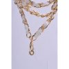 STRAP Phone lanyard, Phone pendant / cord length 116cm (58cm in the loop) / on neck - white