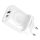 VEGER travel charger USB A + Type C + wireless charger compatible with Apple Watch PD QC3.0 3A 25W W002E white