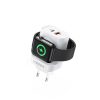VEGER travel charger USB A + Type C + wireless charger compatible with Apple Watch PD QC3.0 3A 25W W002E white