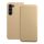 DUAL POCKET Oldalra nyíló tok - SAMSUNG S24 Plus gold