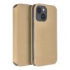 DUAL POCKET Oldalra nyíló tok - SAMSUNG S24 Plus gold