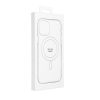 CLEAR MAG COVER (MID) case compatible with MagSafe for IPHONE 15 Pro transparent