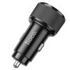 HOCO car charger 2 x Type C QC PD 50W NZ14B black