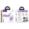 EOL HOCO wireless bluetooth earphones TWS EQ10 purple