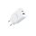 VEGER travel charger USB A + Type C PD QC3.0 3A 30W VLS302U white