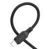 HOCO cable USB A to Lightning 2,4A X90 1m black