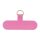 Nylon insert - pendant - pink