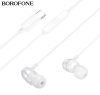 BOROFONE BM95 EXCEPCIONAL TYPE-C VEZETÉKES HEADSET FÜLHALLGATÓ Ezüst-fehér